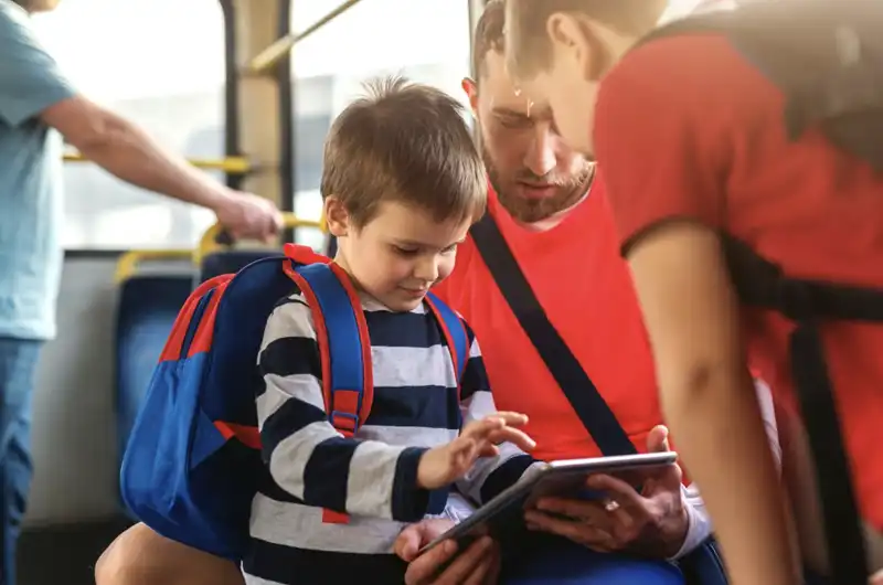 traveling toddler with games