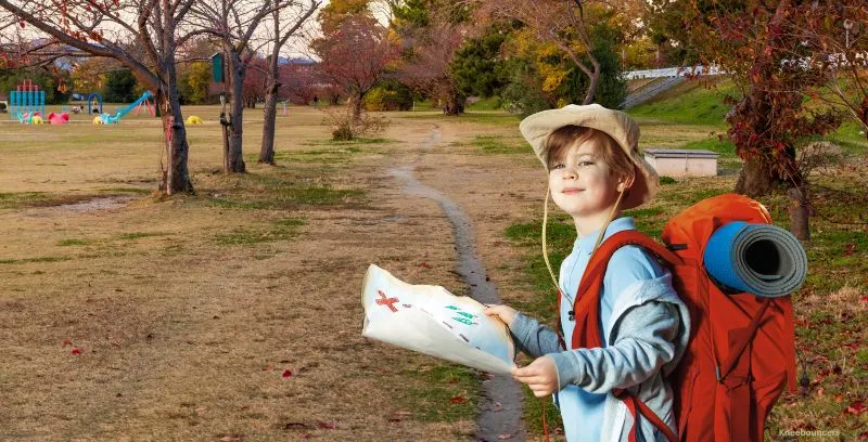 boy with map